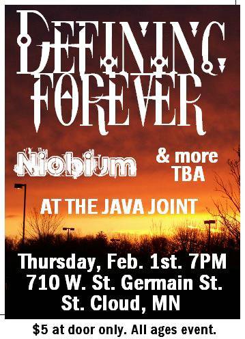 Defining Forever, Niobium and TBA February 1, 2007
The Java Joint