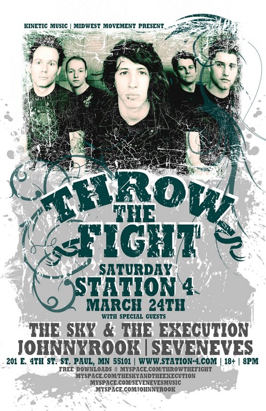 Throw The Fight, Johnny Rook, The Sky & The Execution and Seveneves March 24, 2007
Station 4