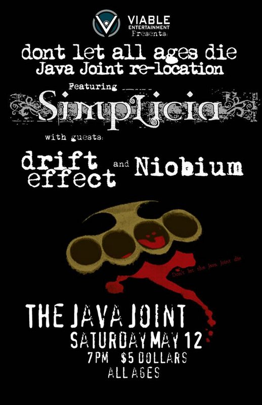 Simplicia, Drift Effect, and Niobium May 12, 2007
Java Joint