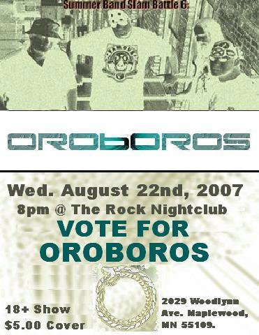 Oroboros,  August 22, 2007
The Rock Nightclub