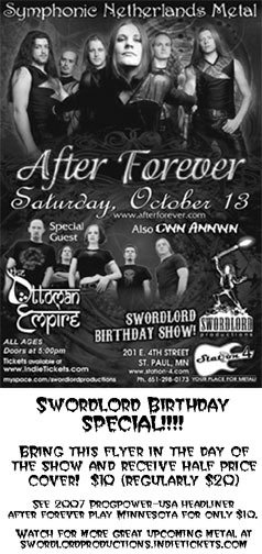 After Forever, Ottoman Empire, Cnn Annwn,  October 13, 2007
Station 4