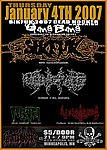 Sikfuk, Incinerate, Wrath, and Vulnerata January 4, 2007
Triple Rock Social Club