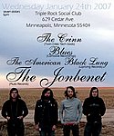 The Crinn, Blues, The American Black Lung, and The Jonbenet January 24, 2007
Triple Rock Social Club