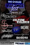 Epicurean, Culture of Violence, After Five, Niobium, Pygar, Militia, Emergence Entombed, Far From Falling, and Daigro February 17, 2007
The Garage