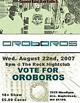 Oroboros,  August 22, 2007
The Rock Nightclub