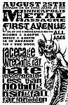 Face Cage, Wrecking Day, Hate Incorporated, Less Than Nothing, Risingfall, and Far Forbidden August 25, 2007
First Avenue